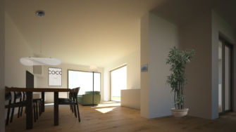 interior render design villa